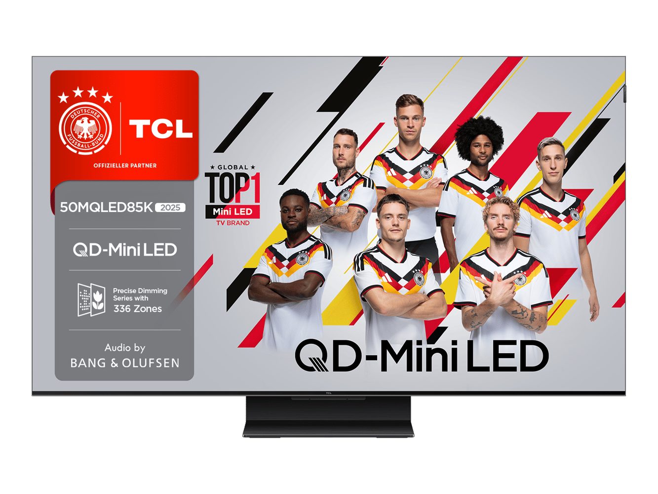 TCL 50MQLED85KX1 QLED Mini LED-Fernseher (50 Zoll, 4K Ultra HD)