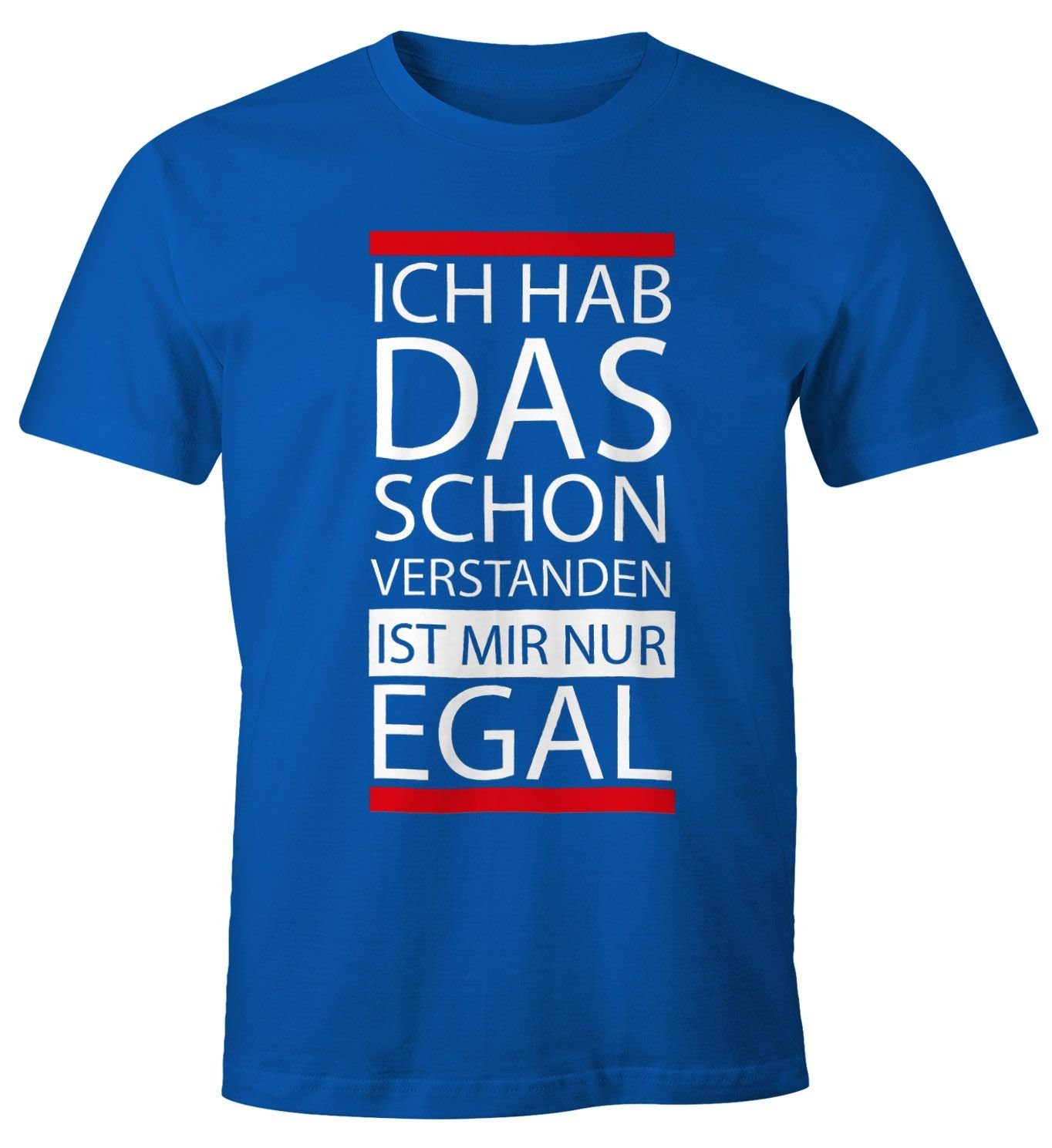 MoonWorks Print-Shirt Herren T-Shirt - Ich günstig online kaufen
