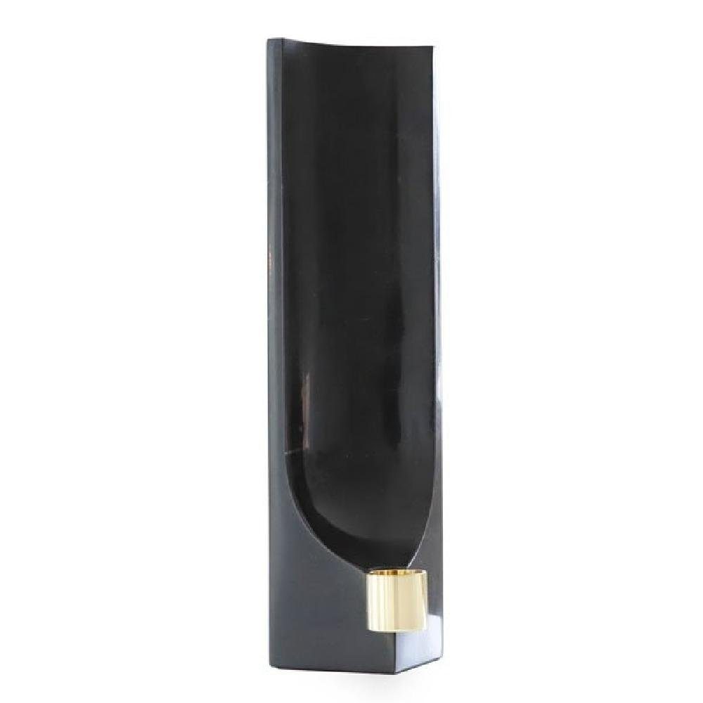 Cooee Design Kerzenhalter Kerzenleuchter Black Candle Quarter Nero Marmor Marquina