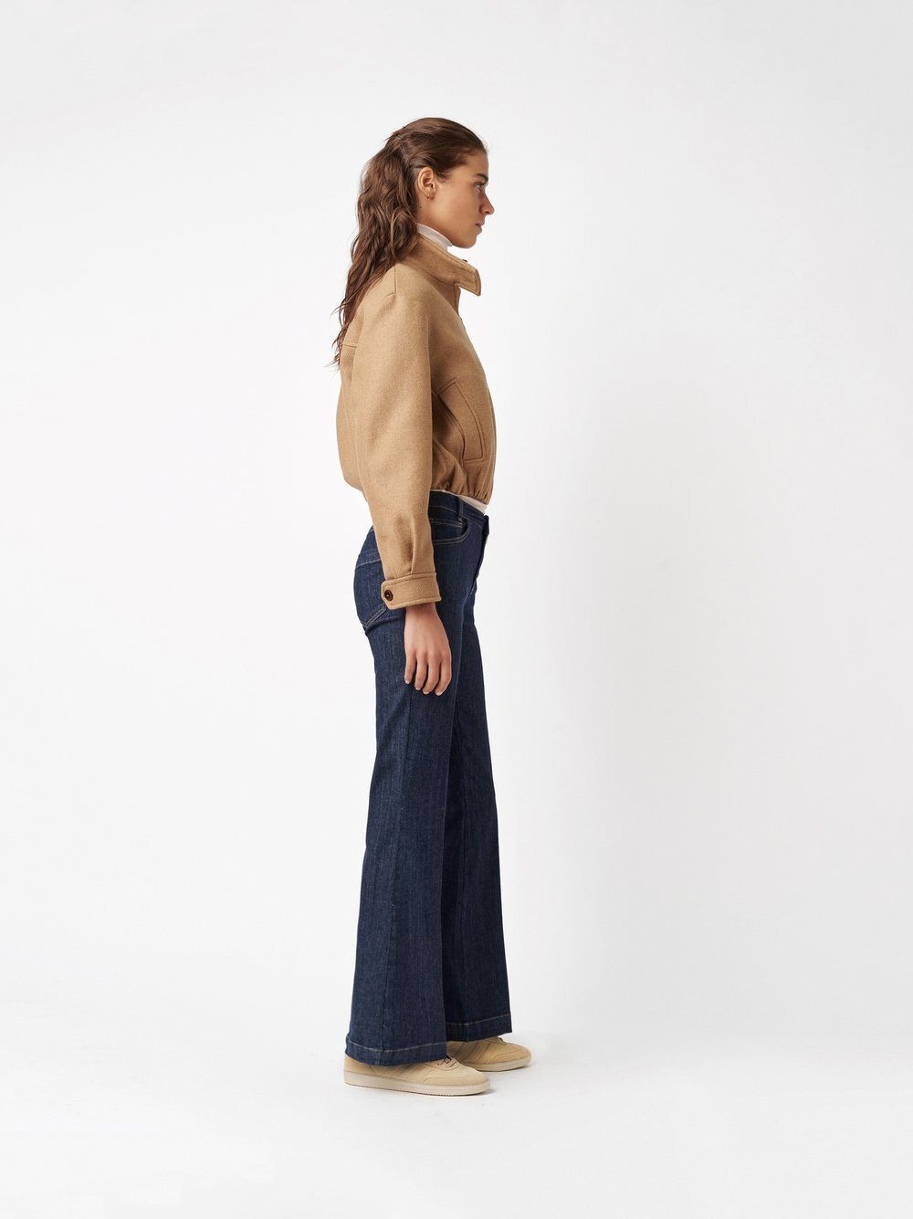 ROSNER Bootcut-Jeans Antonia_341 (1-tlg) mit Bügelfalten günstig online kaufen