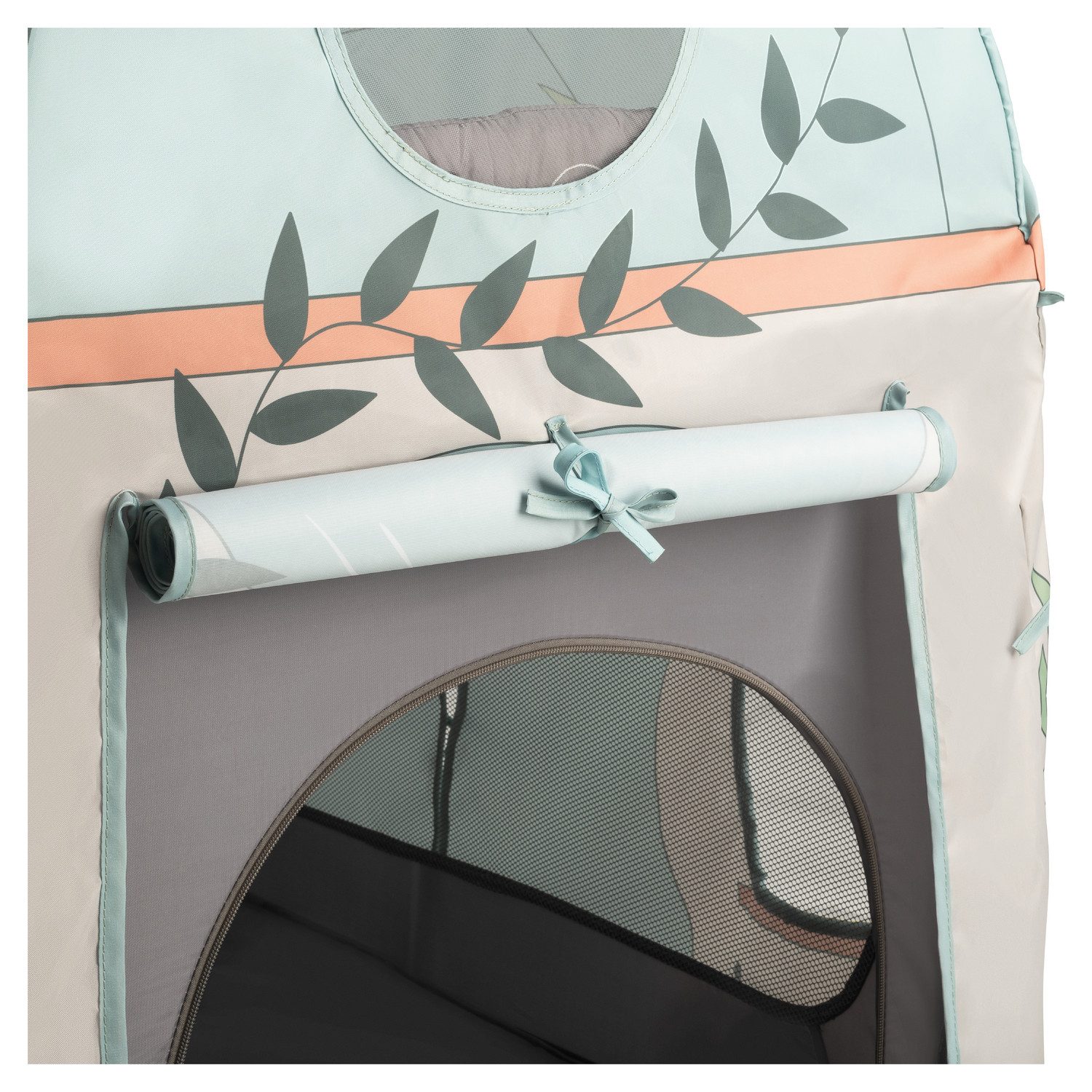 Hauck Bettzelt Travel Bed Cover, Plants Ergänzung für hauck Reisebetten (12 günstig online kaufen