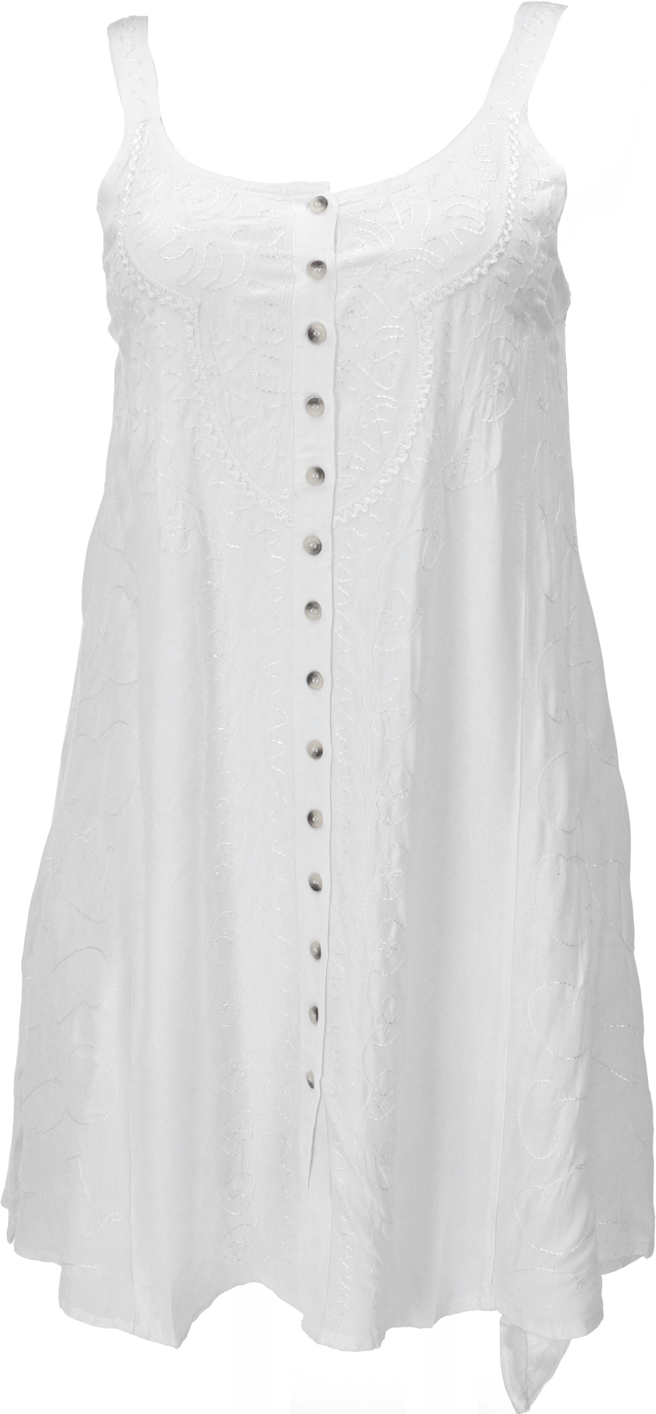 Guru-Shop Midikleid Besticktes indisches Boho Kleid, günstig online kaufen