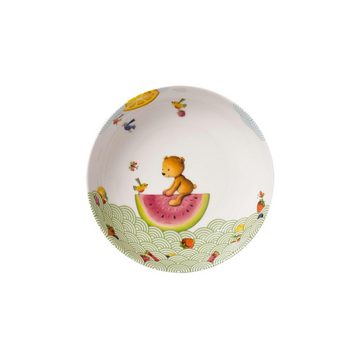 Villeroy & Boch Kindergeschirr-Set Hungry as a Bear Kindergeschirr 3er Set (3-tlg), Porzellan, Edelstahl