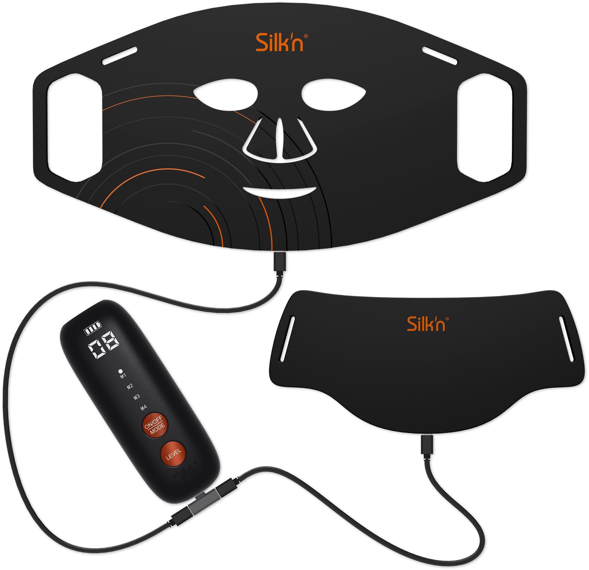 Silk'n LED-Gesichtsmaske Silk'n Dual LED Mask, LED Maske mit tiefenwirksamen LED Licht
