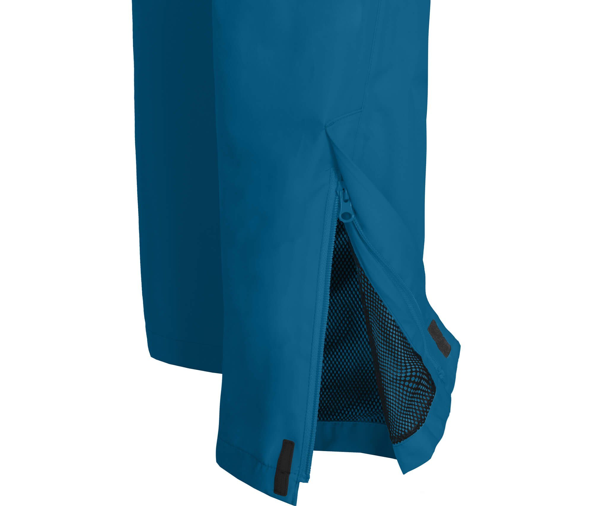 Bergson Saphir blau Netzfutter, mm Wassersäule, Regenhose, (Über) 20000 KISSALAMP Regenhose Damen COMFORT Normalgrößen,