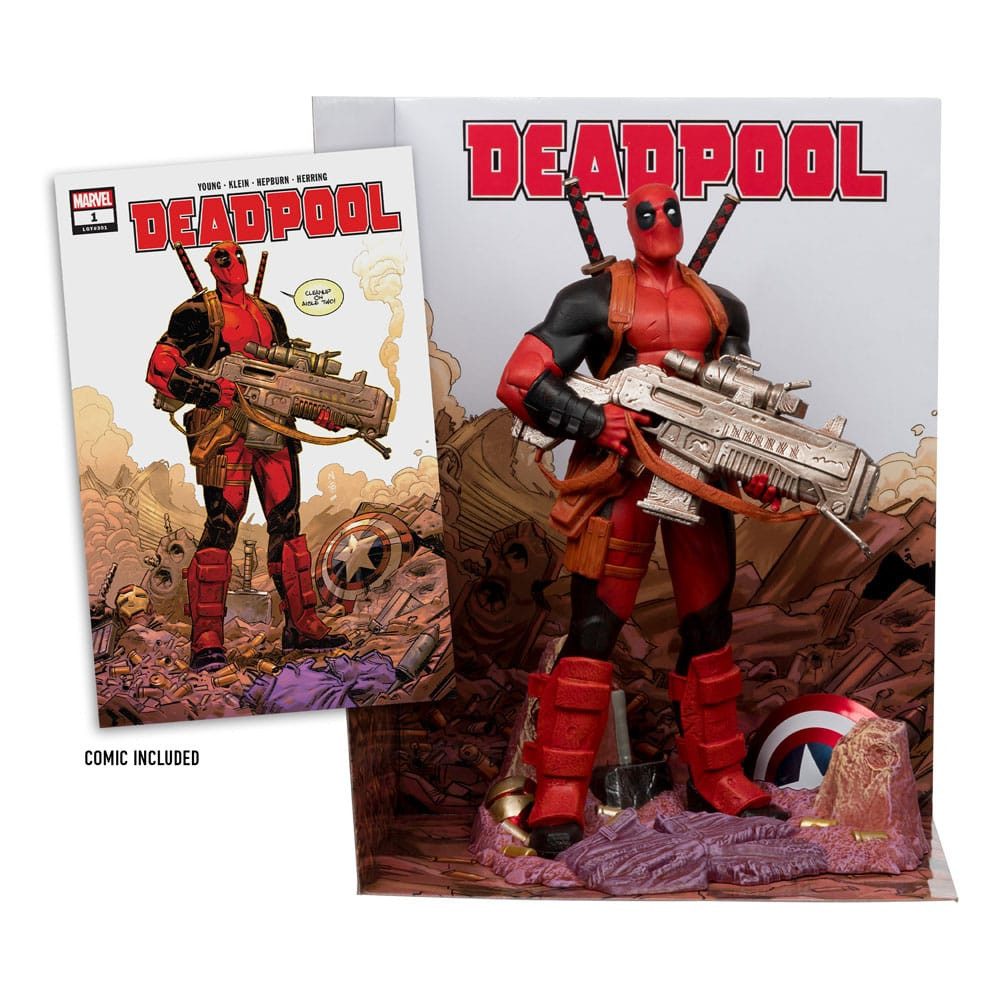 McFarlane Toys Merchandise-Figur Marvel Collection PVC 1/6 Deadpool (Deadpool #1) 27 cm