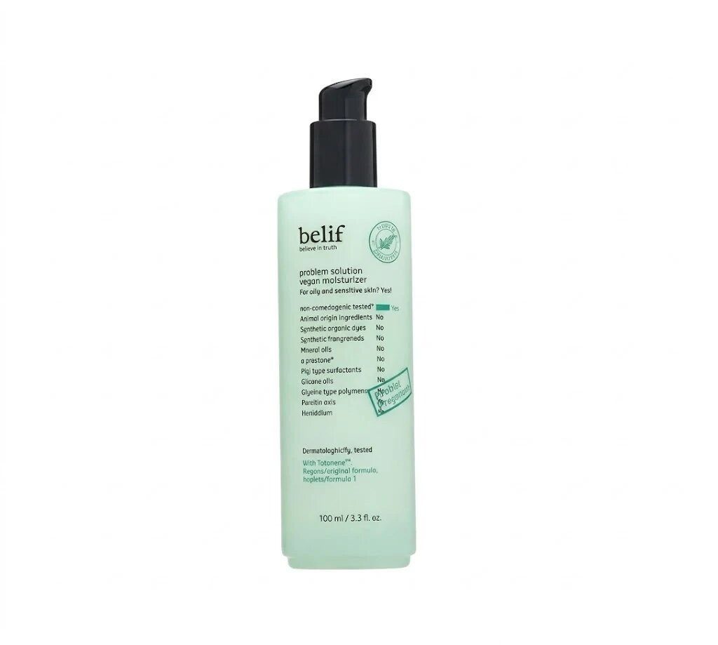 Belif Gesichtsemulsion Belif Problem Solution Vegan Emulsion