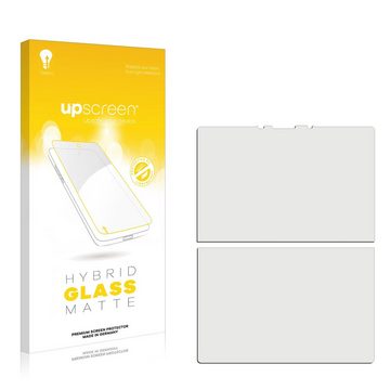 upscreen flexible Panzerglasfolie für Lenovo Yoga Book 9i Gen 9, Displayschutzglas, Schutzglas Glasfolie matt entspiegelt