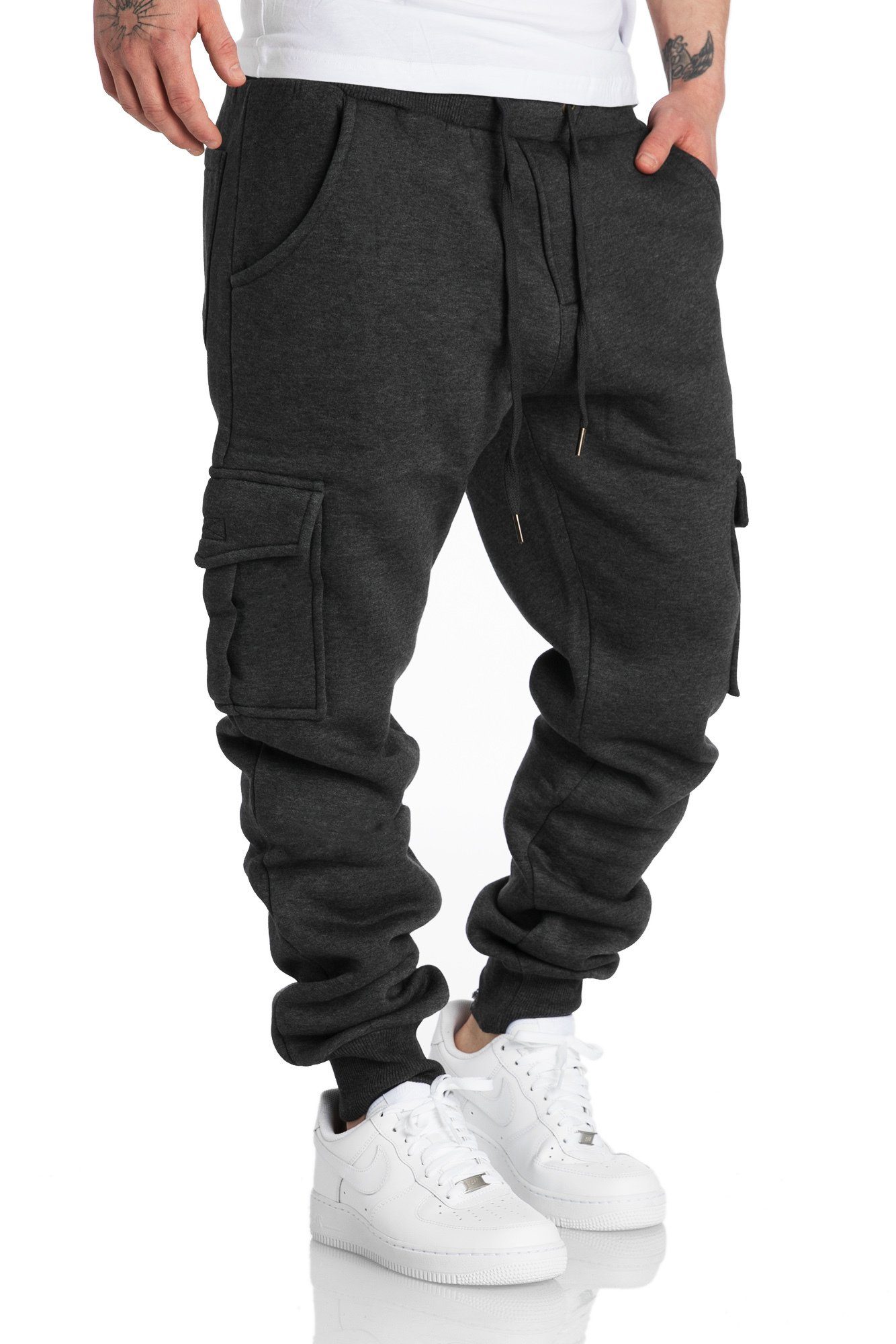 REPUBLIX Cargohose JOHN Herren Sweatpants Jogginghose Trainingshose