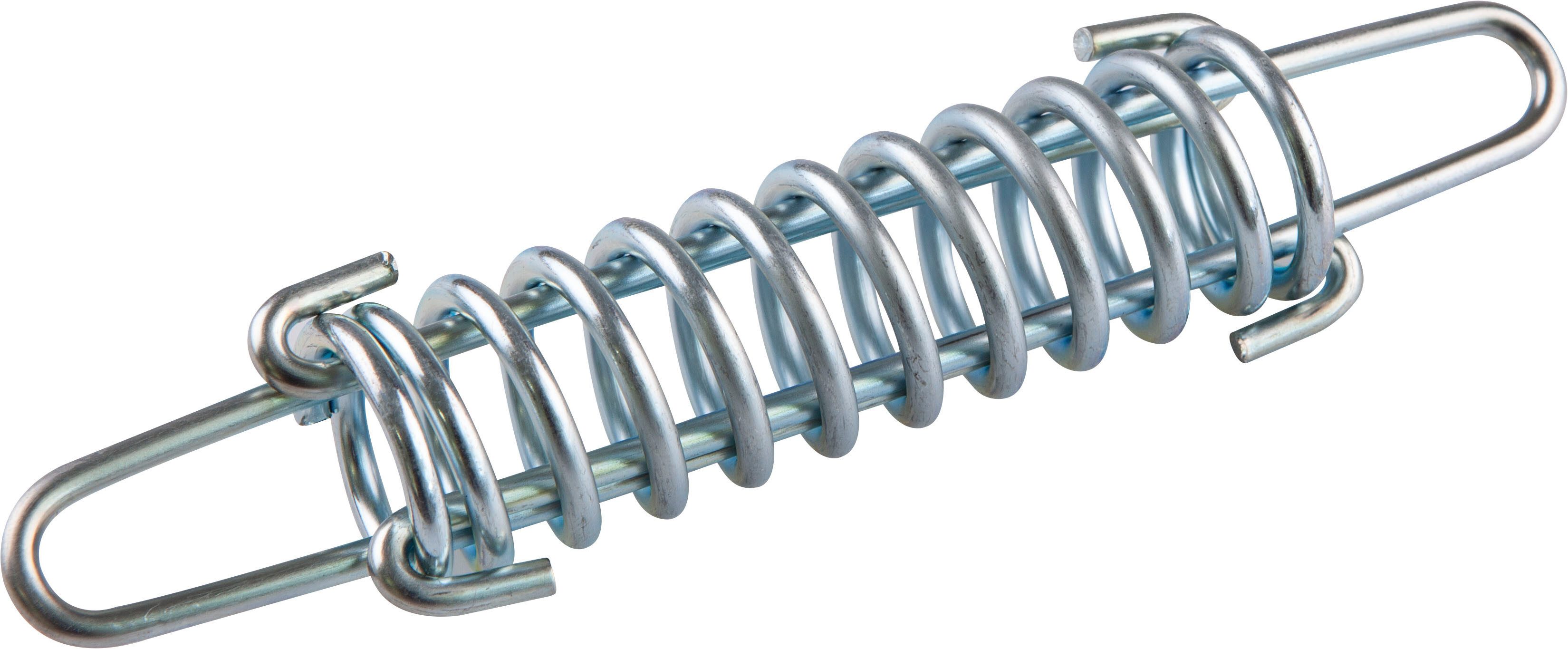 Windhager Druckfeder Spannfeder, Verbindungselement zwischen Sonnensegel und Halterung, langlebiges Material, Spannfeder aus verzinktem Stahl, 10,7 cm