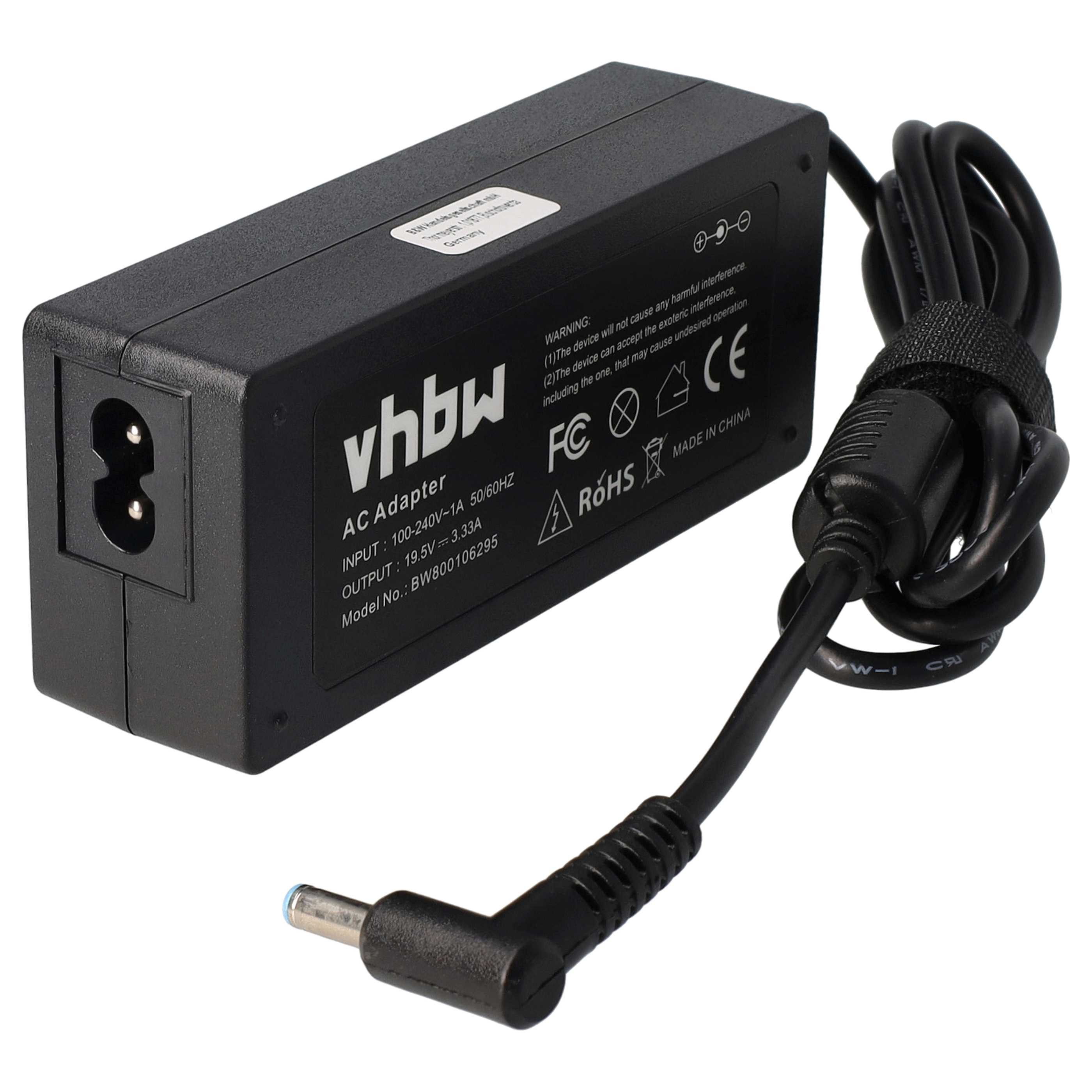 vhbw Netzteil passend für HP 250 G2, 612 Tab, 250 G3, 350 G1, 410 G1, 255 Notebook-Ladegerät