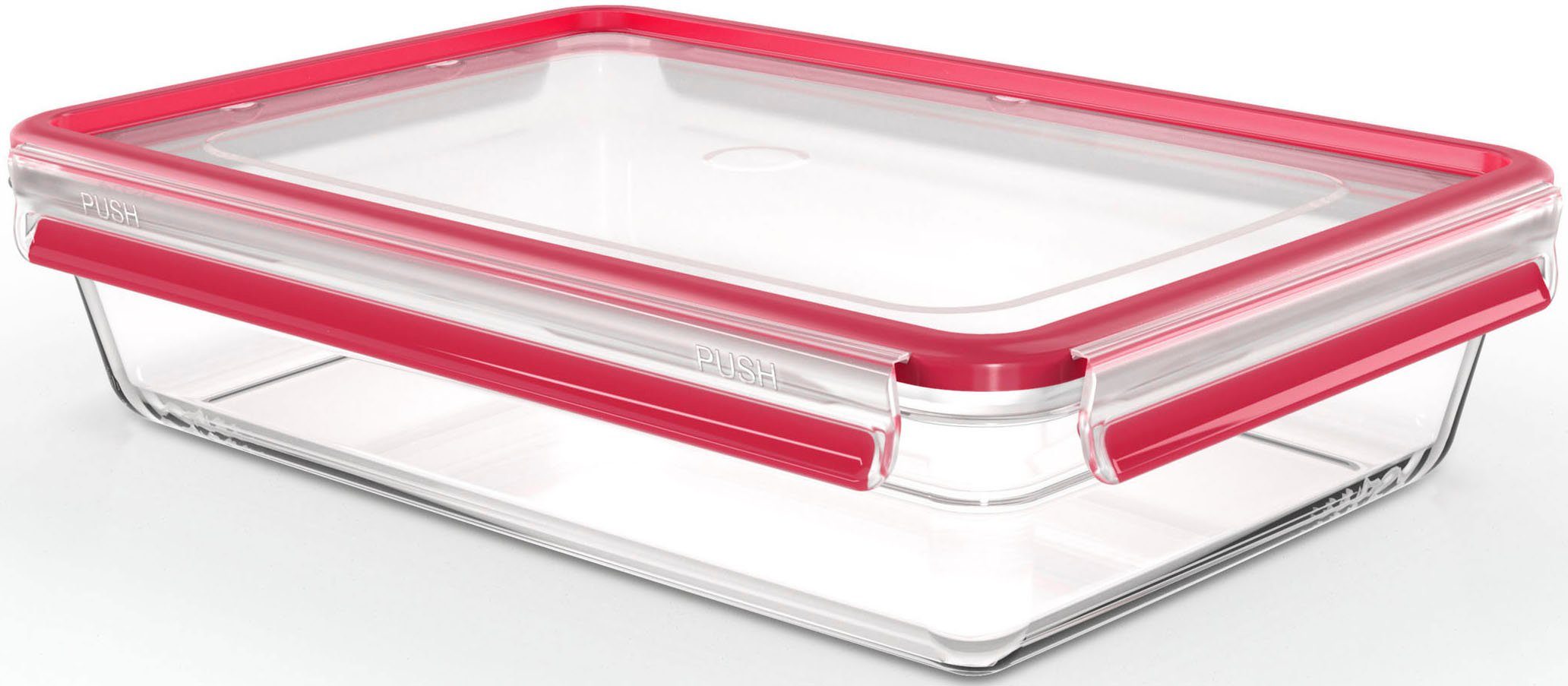 EMSA Frischhaltedose "Clip & Close" aus Glas, rechteckig, 3,0 l – Bild 2 von 5