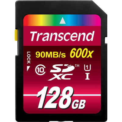 Transcend SDXC Karte 128GB Class 10 UHS-1 Speicherkarte