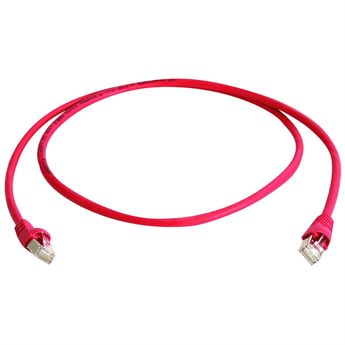 Telegärtner Patchkabel S/FTP Cat.6A 10/100/1000BT LAN-Kabel, RJ-45 Männlich (Stecker), RJ-45 Männlich (Stecker) (200.0 cm), crossover, 100008272