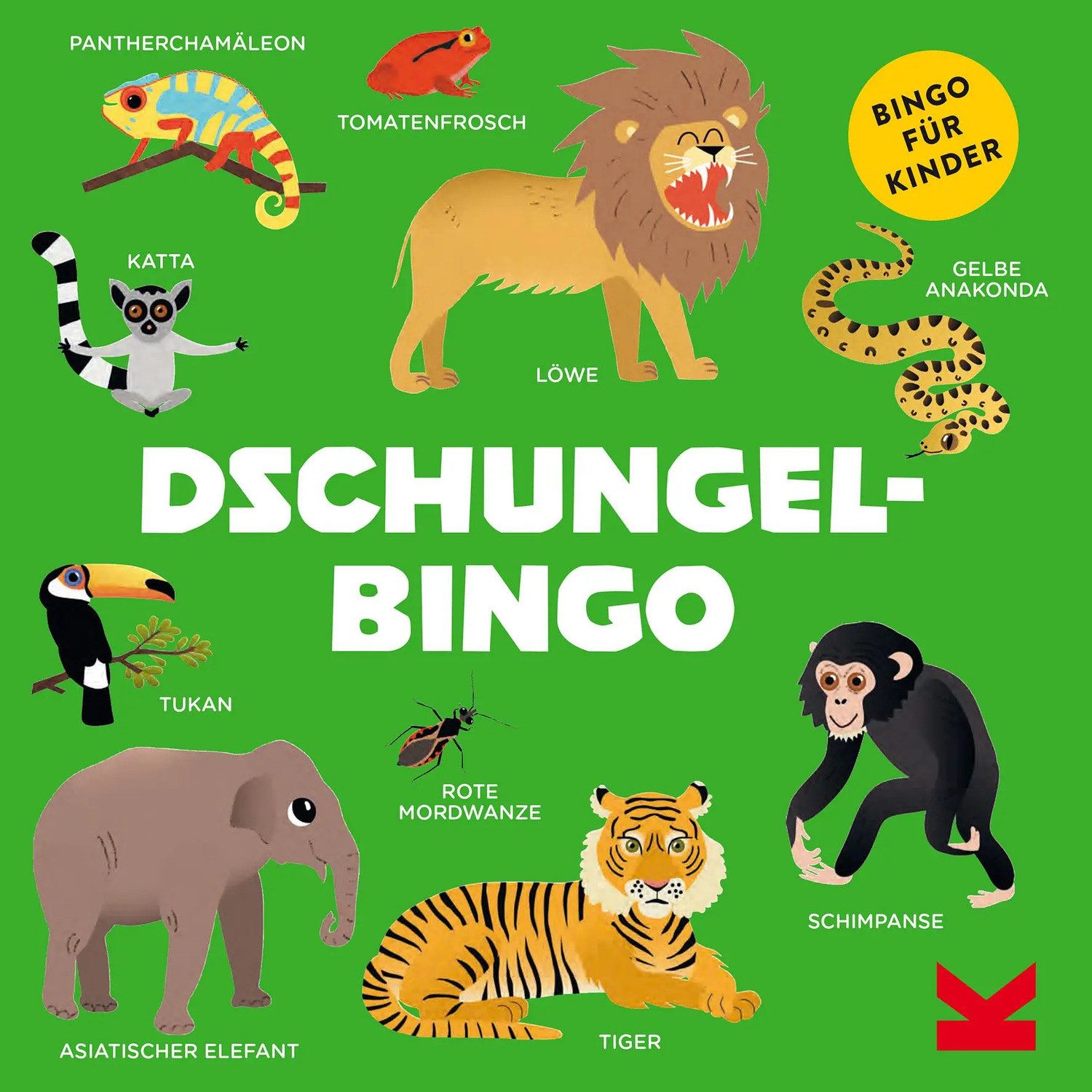 Laurence King Spiel Dschungel-Bingo