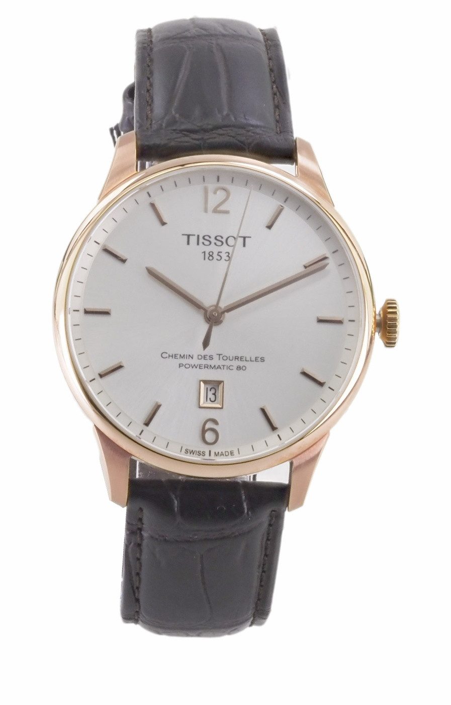 Automatikuhr Tissot Herren Automatik Uhr Chemin des Tourelles Powermatic 80 T099407
