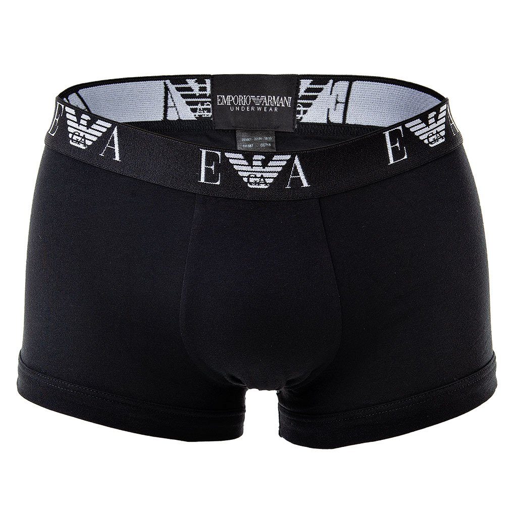 Armani - Pants Boxer Shorts Emporio Herren Trunks, Pack weiß/schwarz/marine 3er