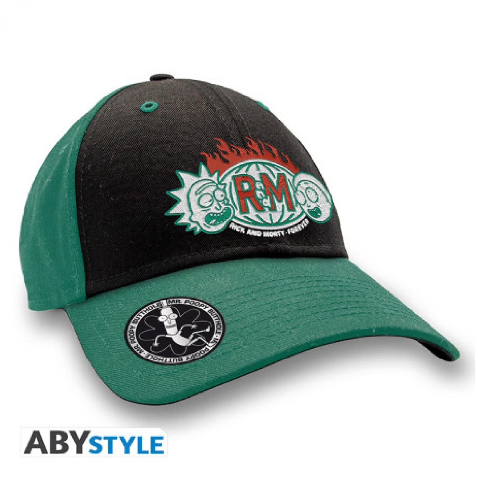 ABYstyle Schirmmütze RICK AND MORTY - Cap - Black & Green