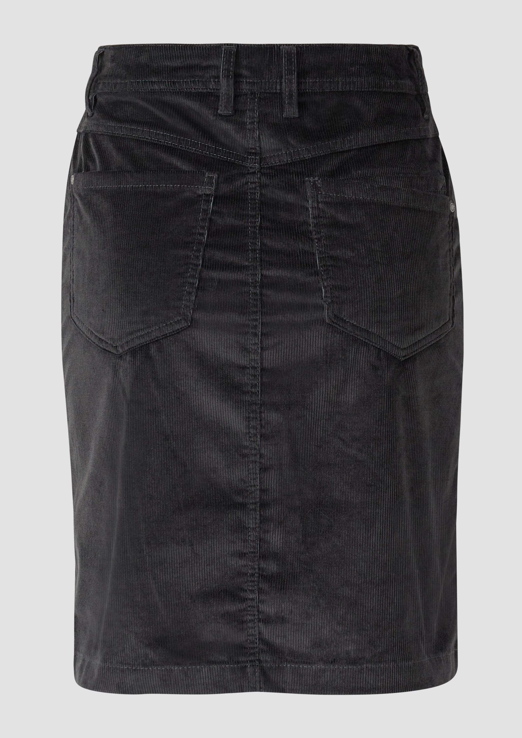 s.Oliver Minirock Rock Cordrock in 5-Pocket-Form günstig online kaufen
