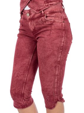 Hangowear Trachtenhose Jeans Kniebund HENDRINA bordeaux