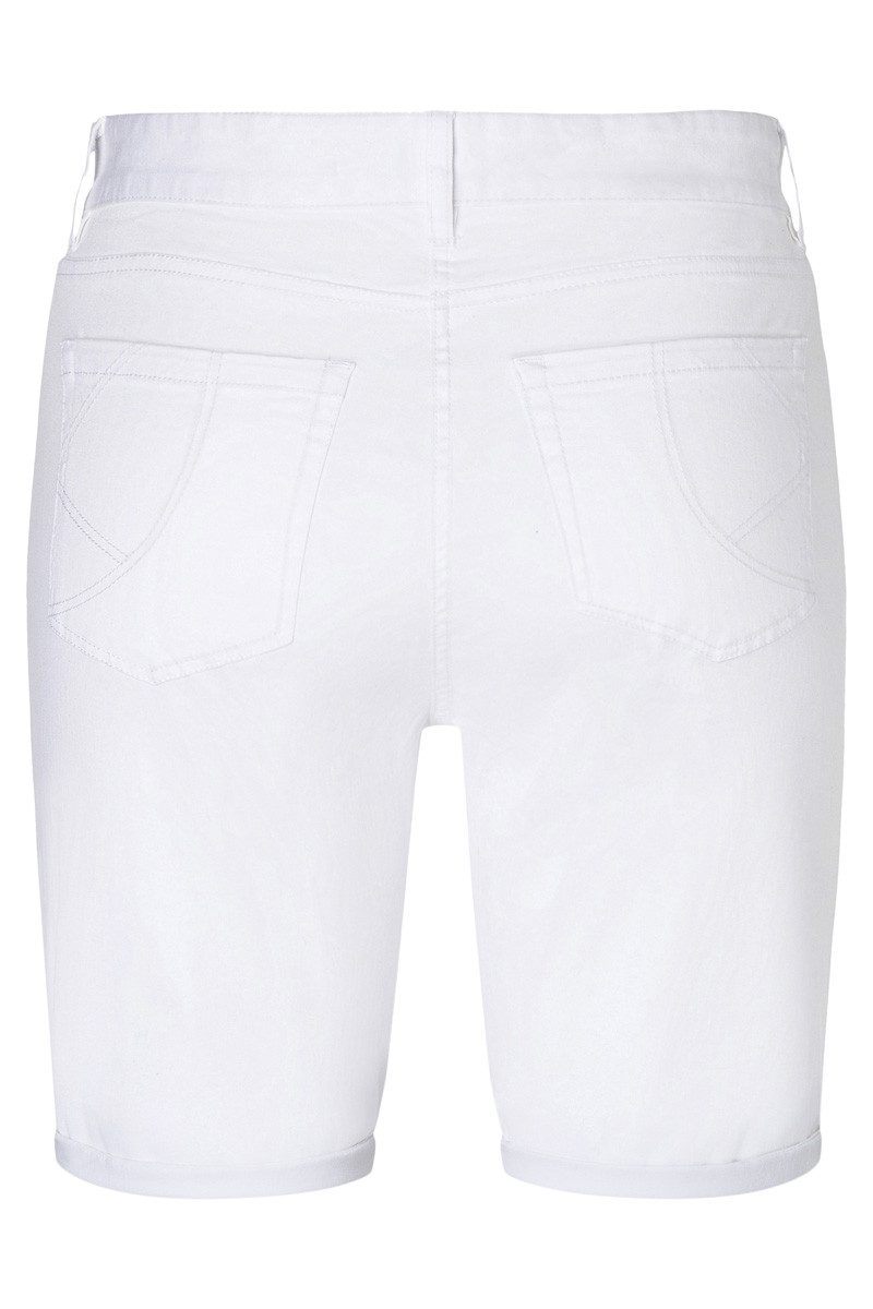 Karlowsky Fashion Arbeitshose KARLOWSKY Herren 5-Pocket-Shorts CLASSIC-STRETCH Modern-Fit Weiß