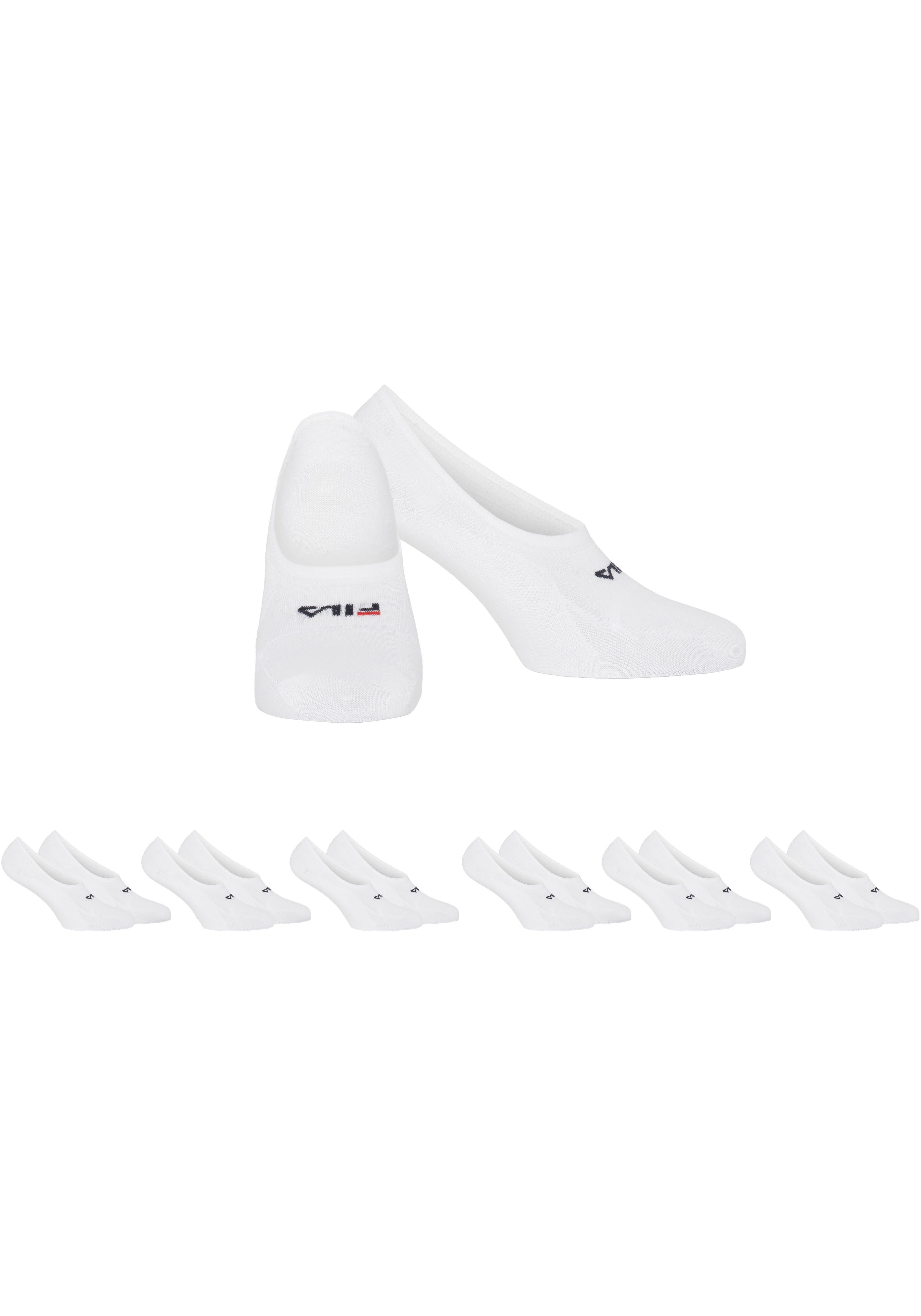 Fila Füßlinge UNISEX GHOST SOCKS (6 Paar) mit Logo-Schriftzug, Silikonstrei günstig online kaufen
