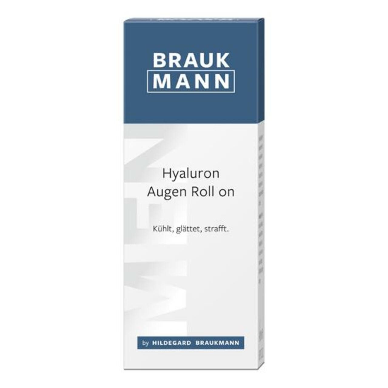 Hildegard Braukmann Augencreme BRAUKMANN Hyaluron Augen Roll on, für Alle Hauttypen