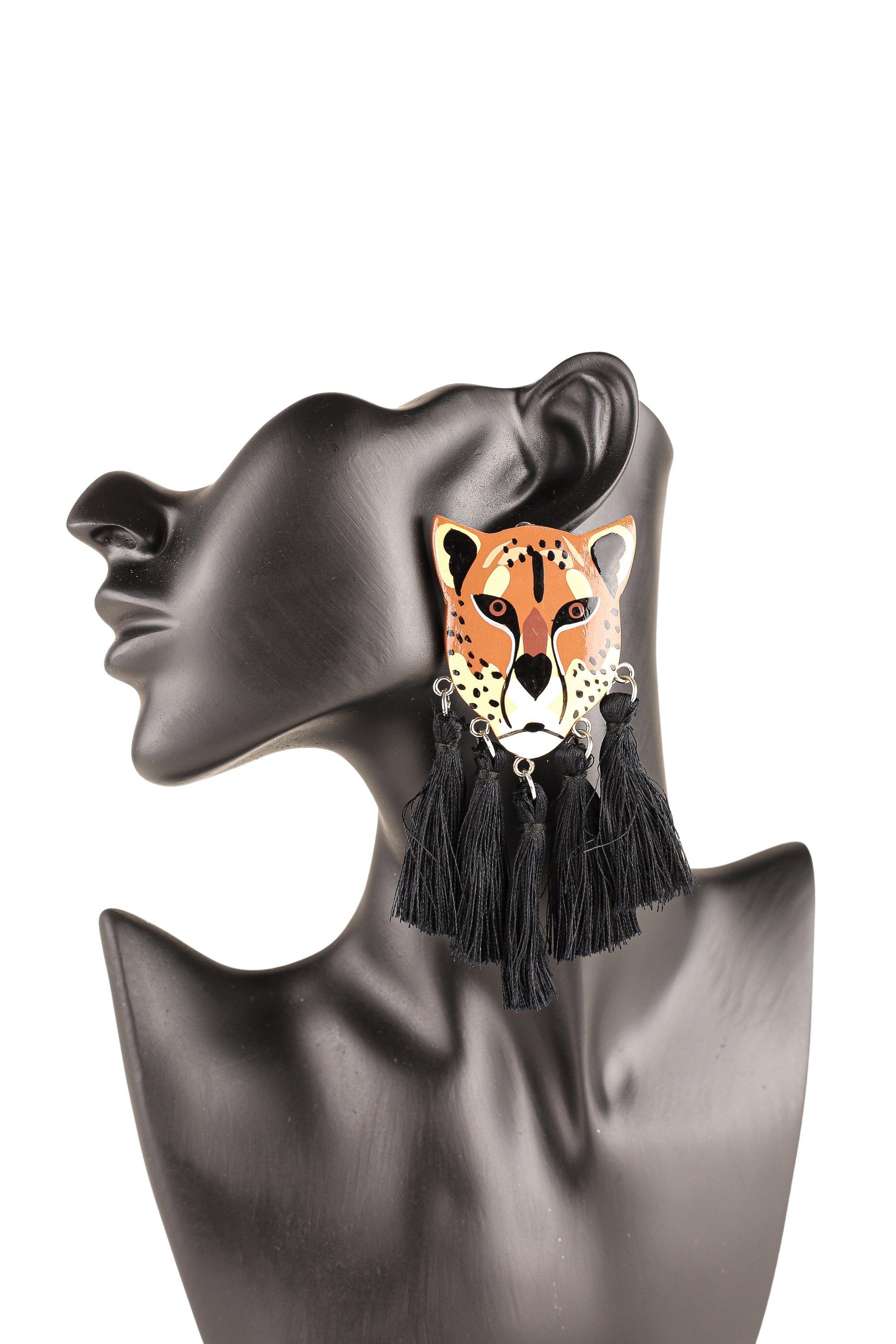 COLLEZIONE ALESSANDRO Paar Ohrclips Leo