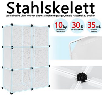 UISEBRT Kleiderschrank DIY Regalsystem Kleiderschrank (6-St., Boxen)