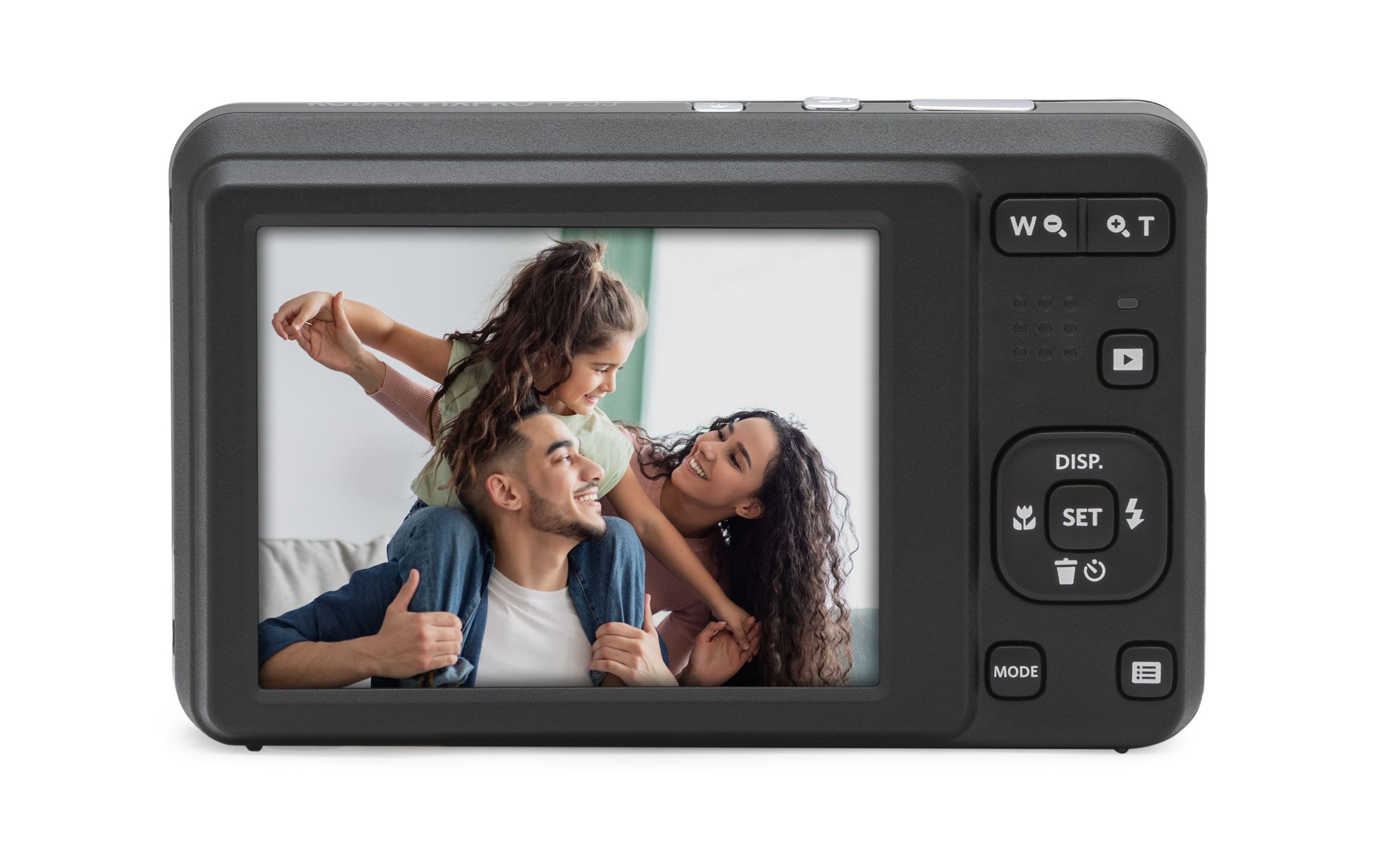 Kodak FZ55 BK Kompaktkamera (16 MP, 5-fach Zoom, 28mm Weitwinkel, 2,7 Zoll LCD Display, 700mAh Li-Ion Akku) – Bild 2 von 5