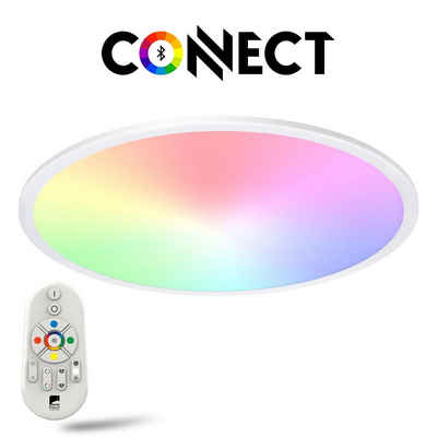 Connect Deckenleuchte »LED-Panel Ø60cm 4250lm RGB-CCT«
