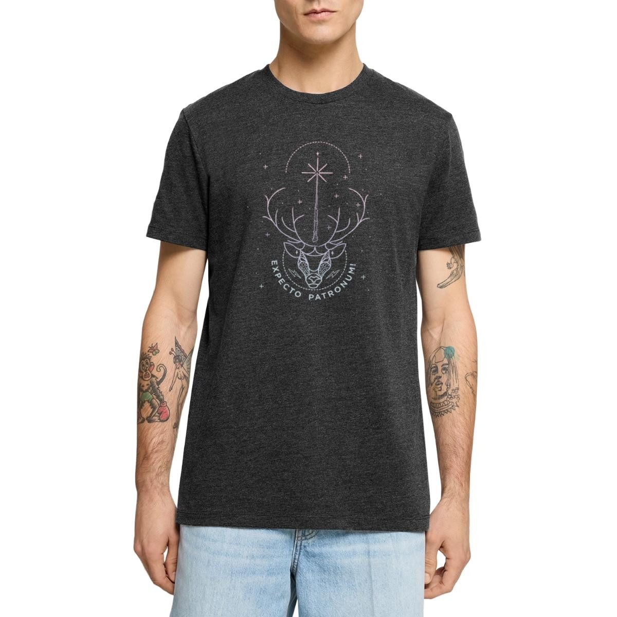 T-Shirt Harry Potter Hirsch Expecto Patronum Männer Premium T-Shirt