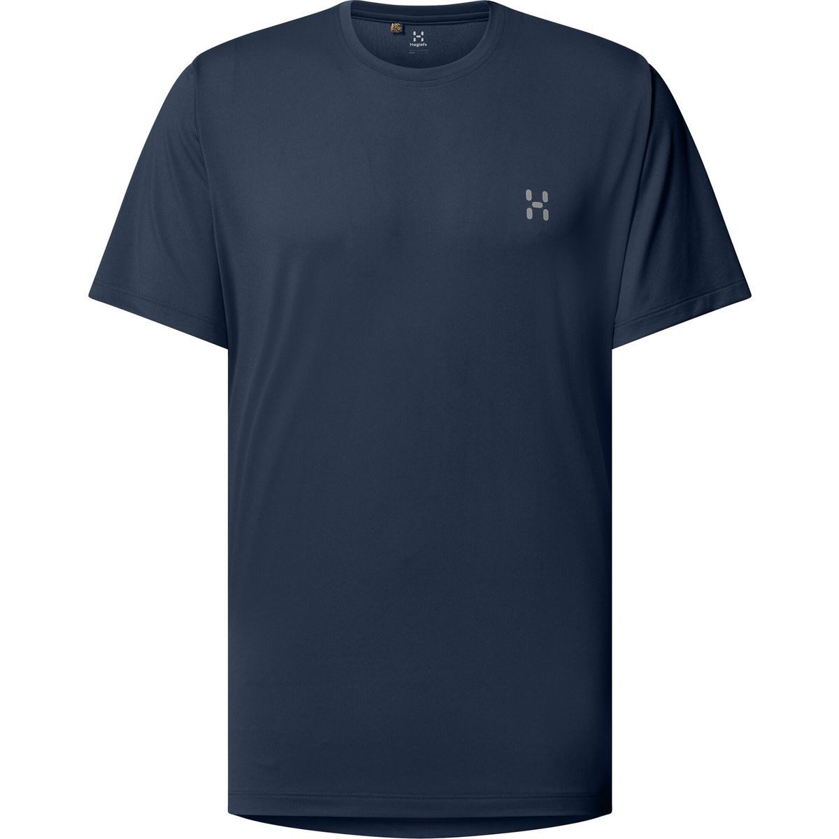 Haglöfs Kurzarmshirt Trekk Tech Tee Men Perfektes Wander-T-Shirt aus recyceltem Polyester mit optimaler