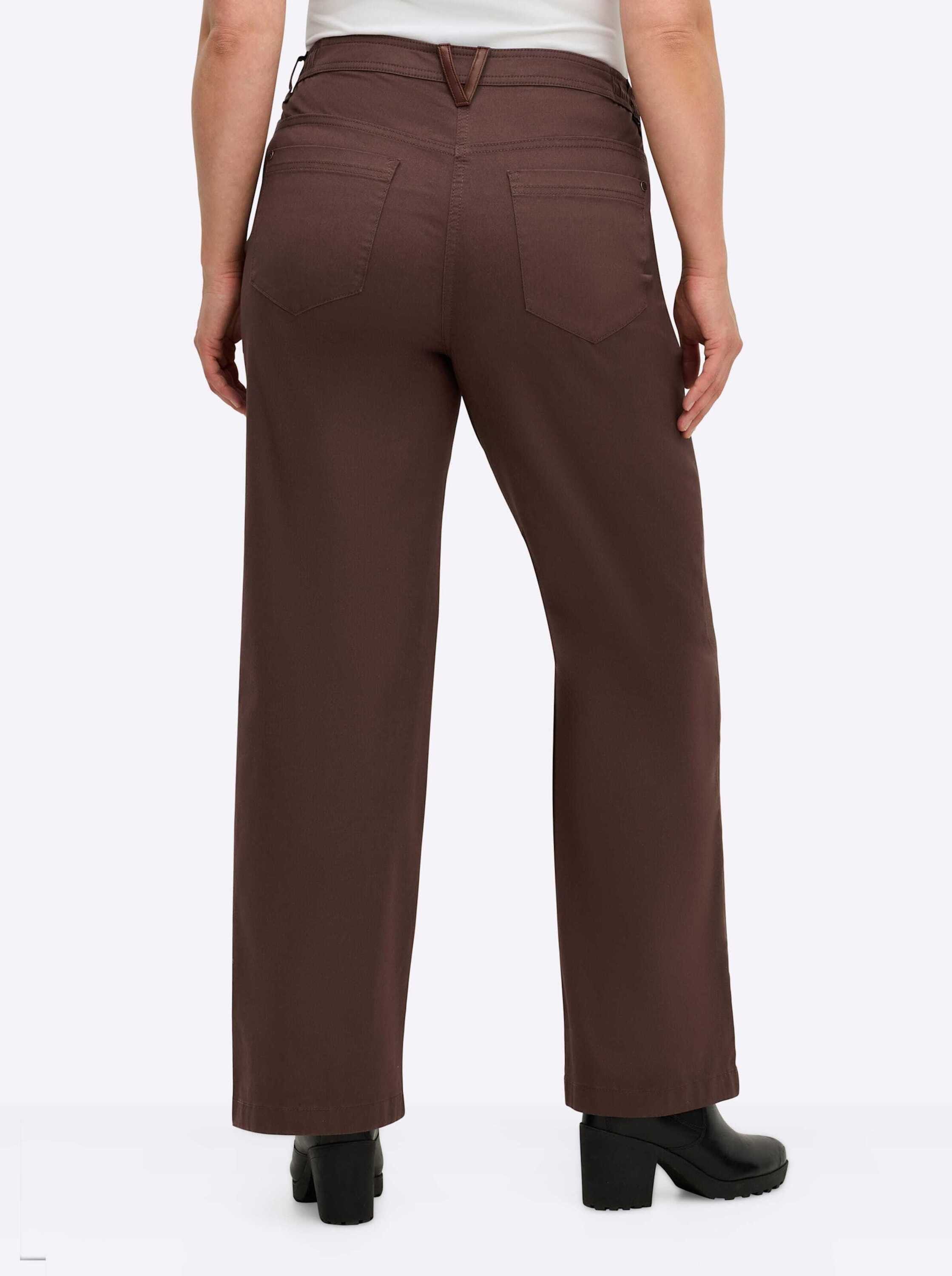 Sheego Jerseyhose Twill-Hose