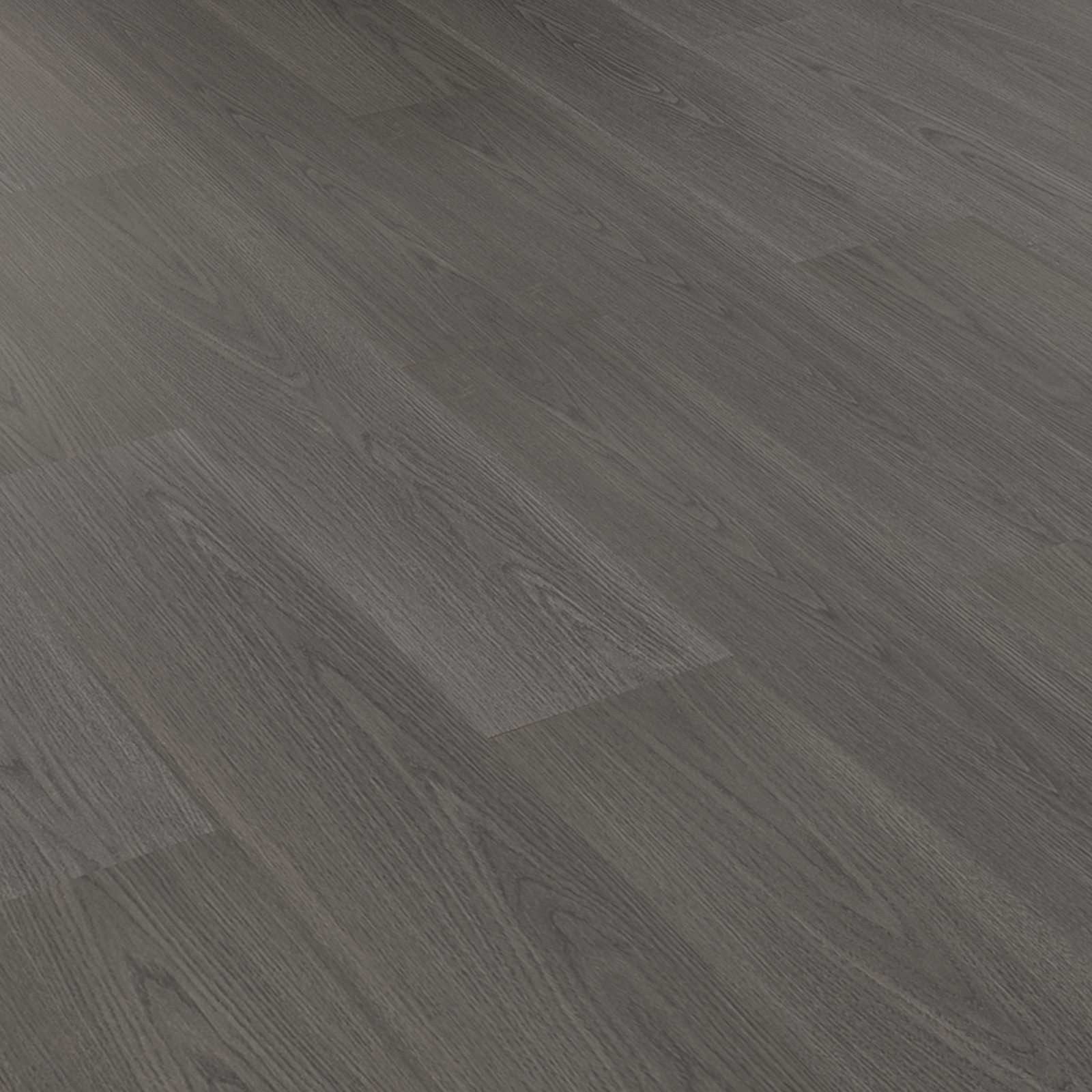 vidaXL Teppichboden Laminatboden 5 pcs Warmer Grau 101 x 20 x 0,8 cm Holzwerkstoff, Rechtwinklig, Höhe: 0.8 mm