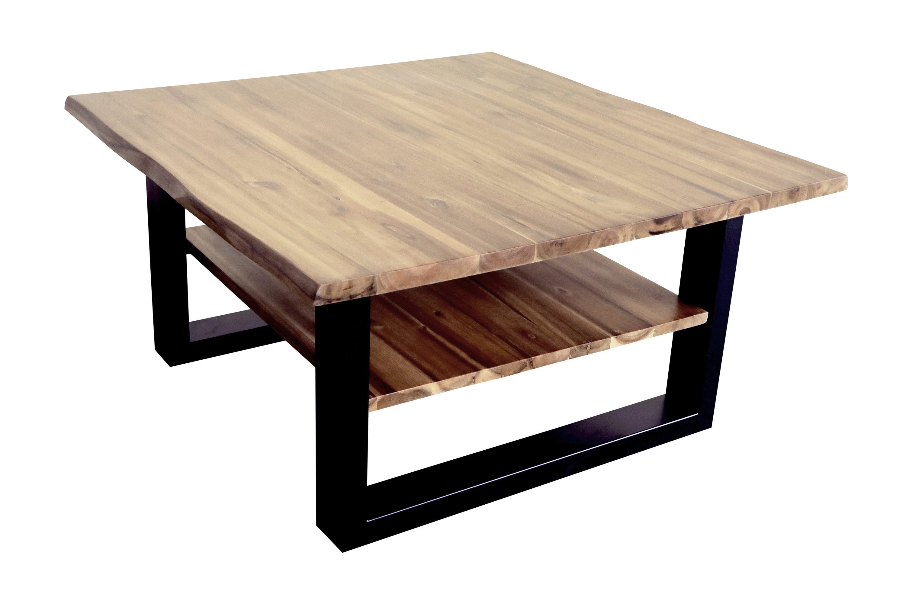 Loreno® Couchtisch Patrick, Baumkante, Akazie massiv, günstig online kaufen