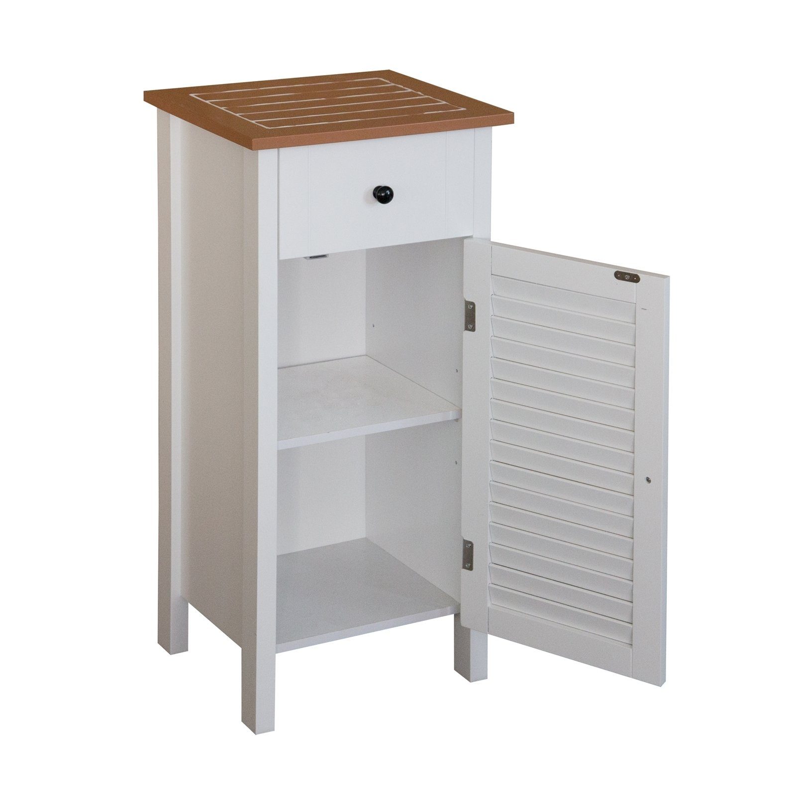 HTI-Line Midischrank Badezimmerschrank Bambus (Stück, 1-St., 1x Badezimmers günstig online kaufen