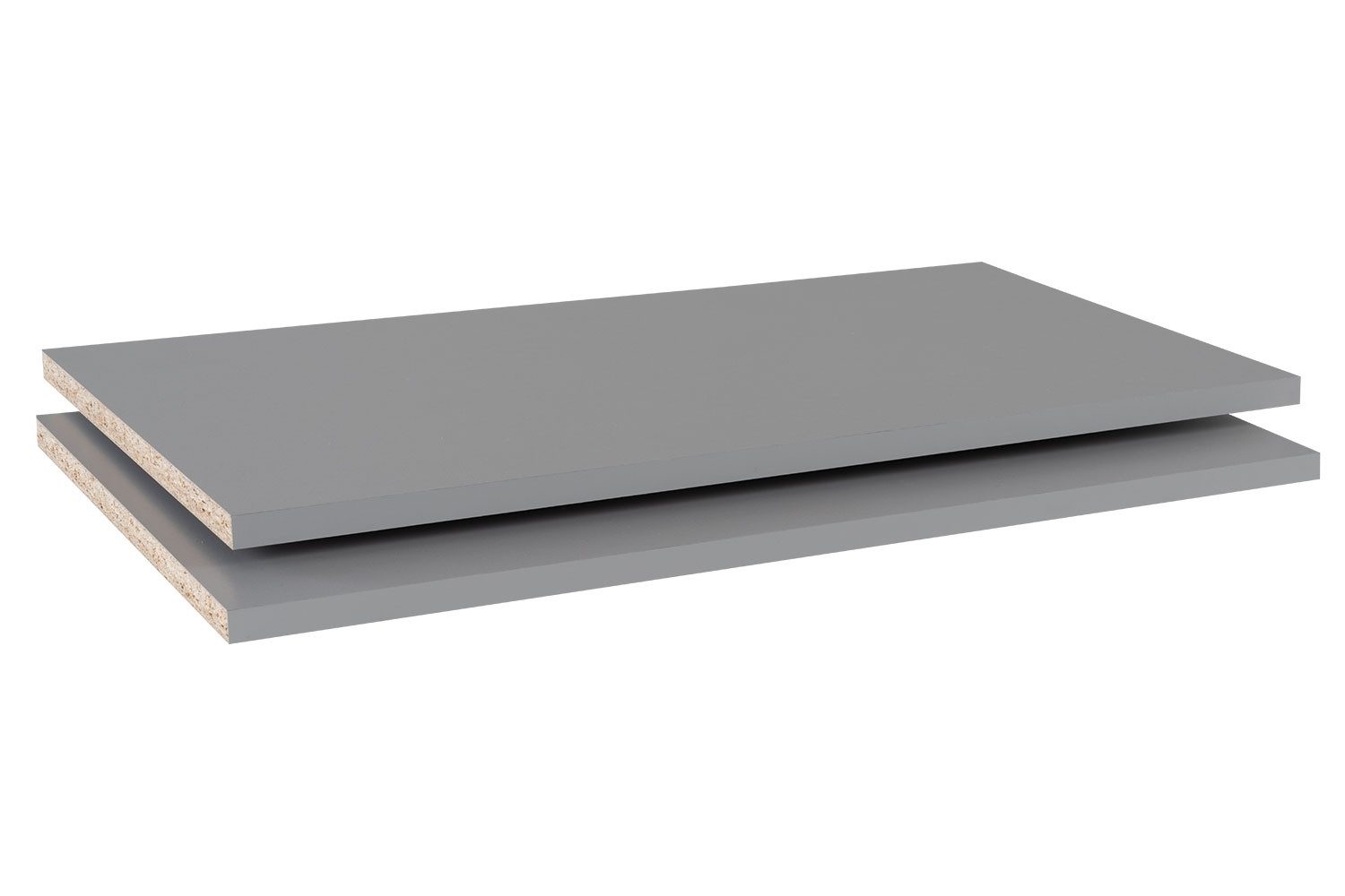 Einlegeboden OZZULA, 2er Set, Grau, B 57,7 cm x T 32 cm, 2-tlg. (2 St)