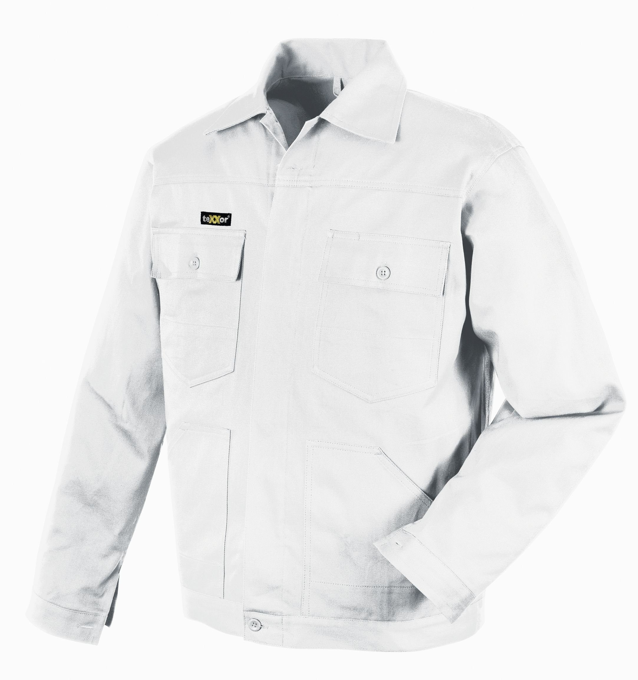 TRIZERATOP Arbeitsjacke Bundjacke 290 g/m² weiß Größe L