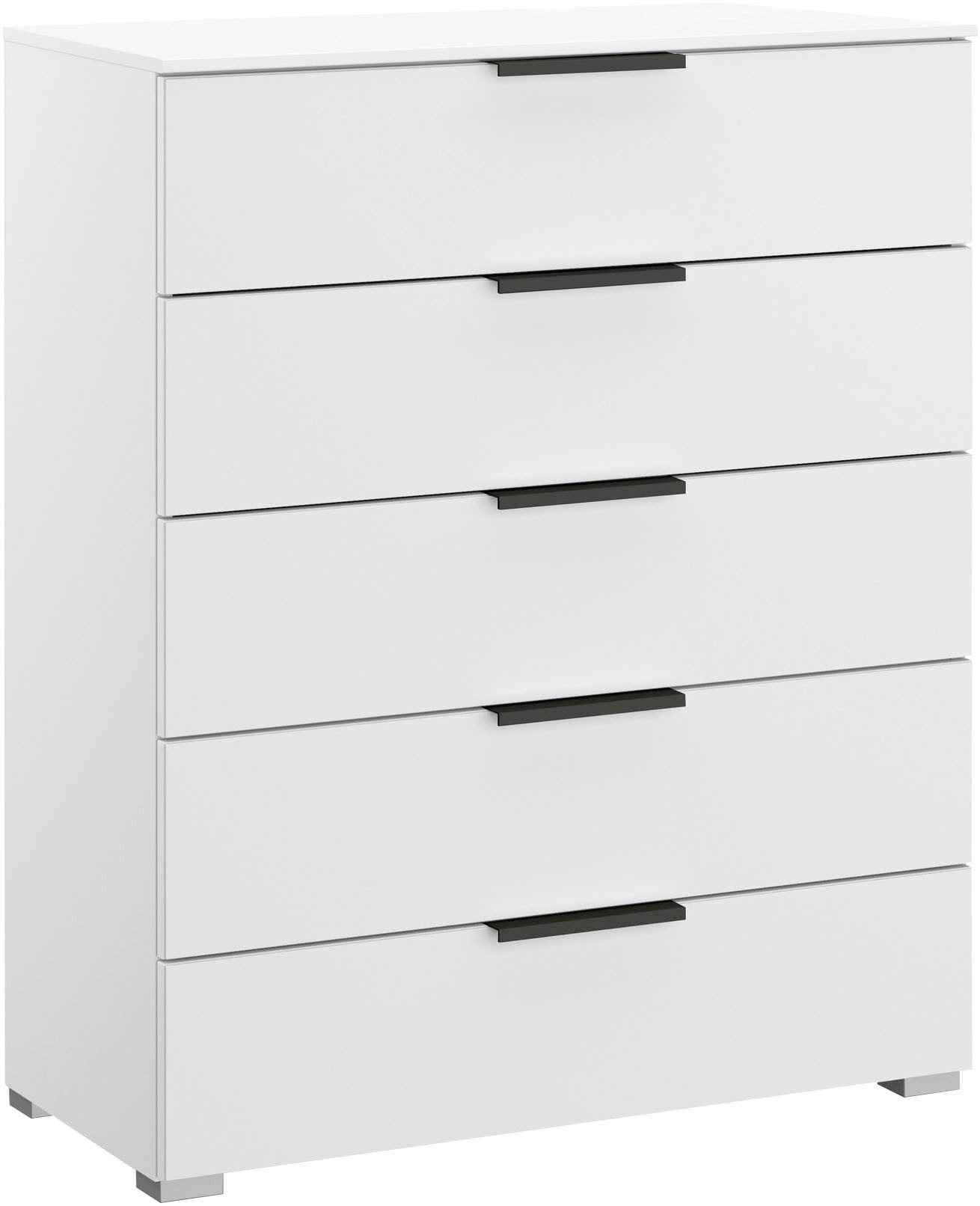 rauch Schubkastenkommode Kommode Sideboard Wäscheschrank Schrank SKAT MERIDIAN (inkl. SOFT-CLOSE-FUNKTION), mit 5 Schubladen in elegantem Design MADE IN GERMANY