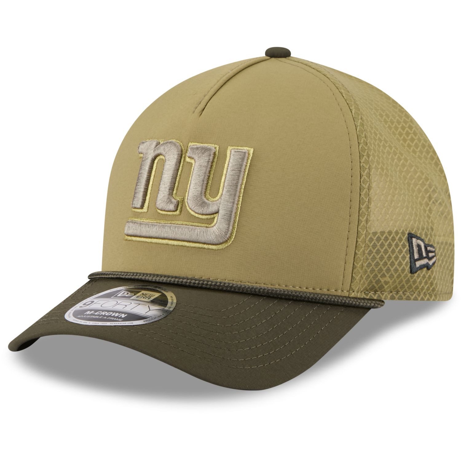 New Era Trucker Cap 9Forty MCrown SALUTE New York Giants