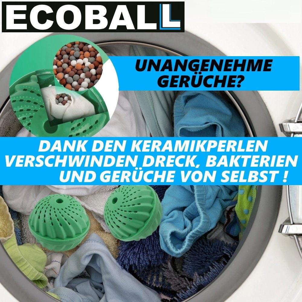 Eco Waschball Wäschekugel Wäschekugel Wäscheball, ersatz Waschkugel Waschmittel Öko MAVURA ECOBALL