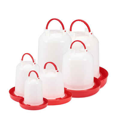 Mucola Futternapf Geflügeltränke Kunststoff Hühnertränke Geflügel Tränke Trinknapf, Kunststoff, 11 Liter Fassungsvermögen