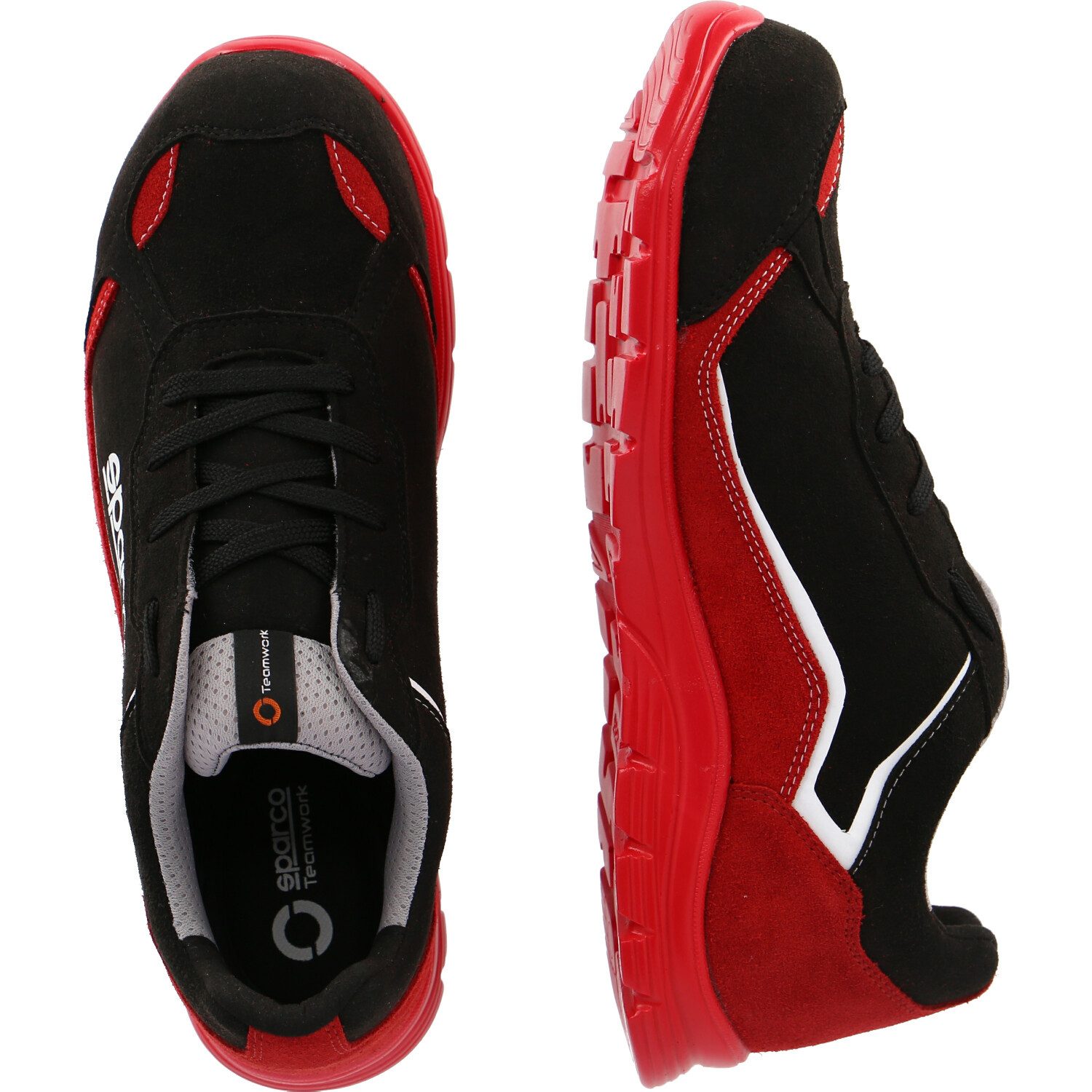 sparco Sicherheitshalbschuhe S3 "NITRO BLACK RED" Sicherheitsschuh
