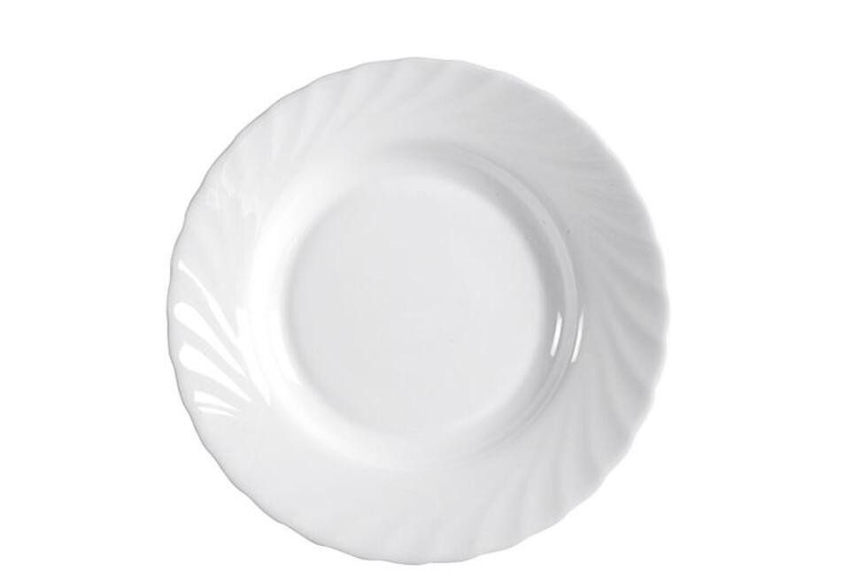 Luminarc Suppenteller Suppenteller "Trianon" Ø 22,5 cm weiß, (1 St)