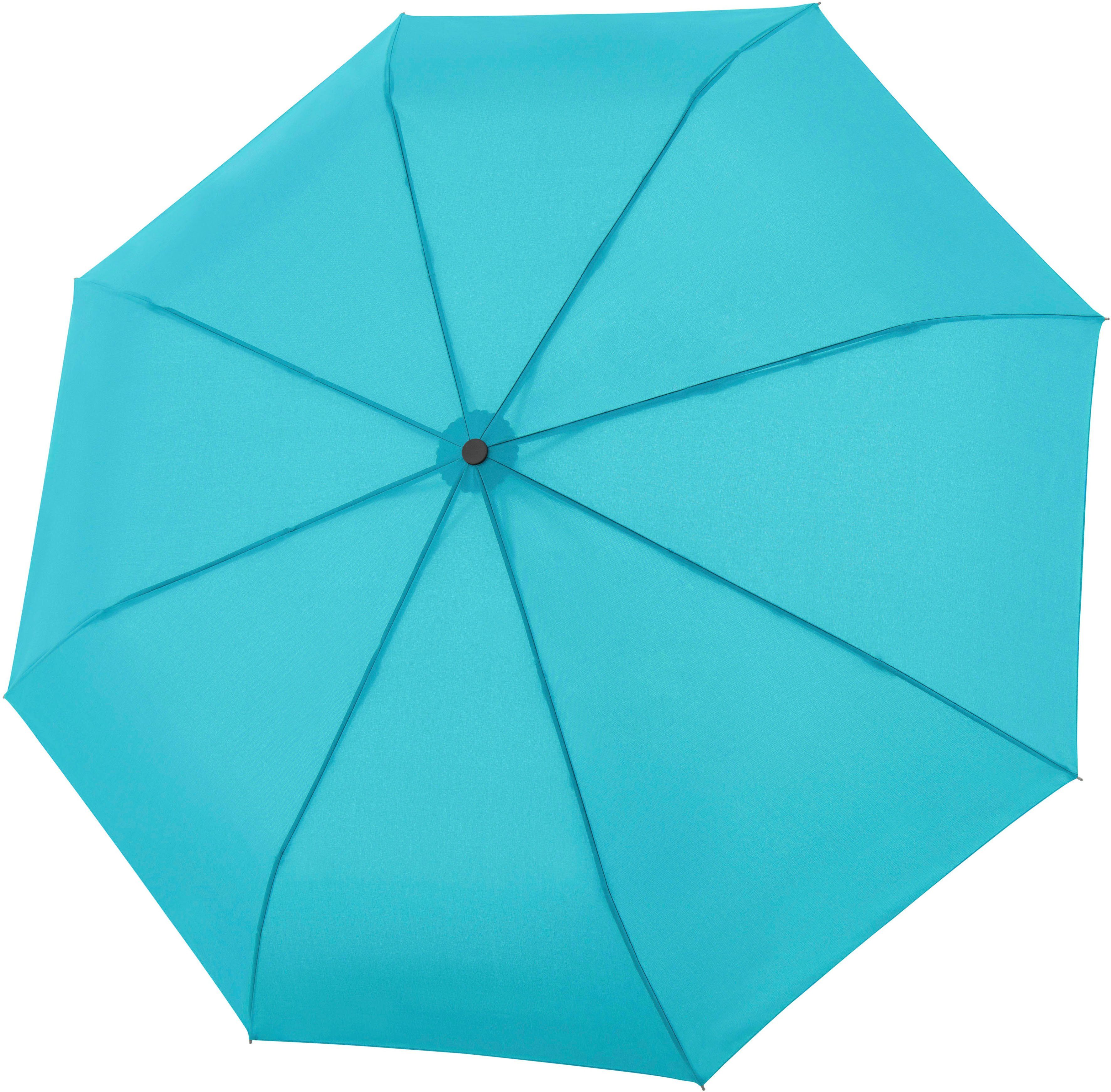 derby Taschenregenschirm Hit Magic uni, aqua blue | Taschenschirme