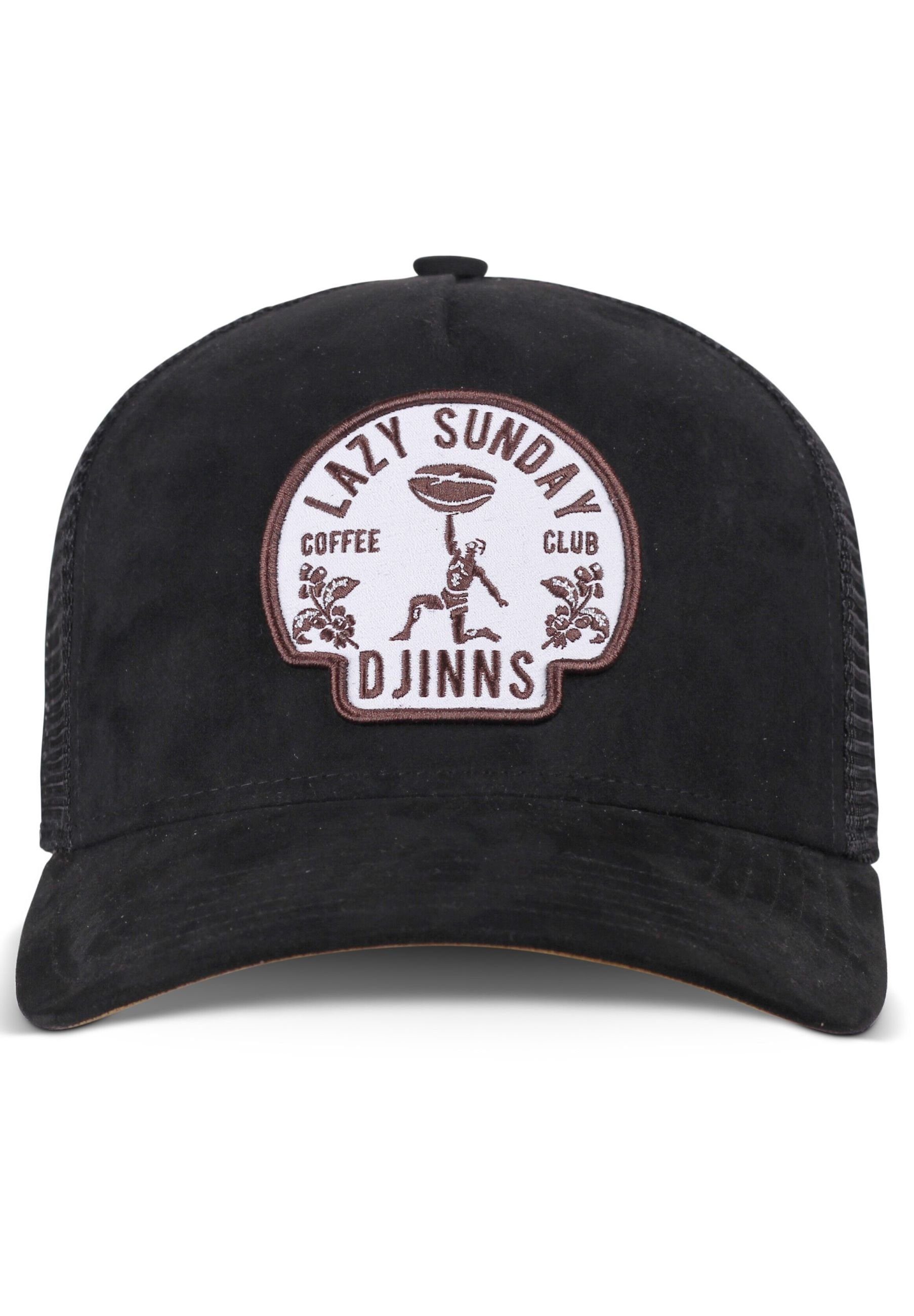 Djinns Trucker Cap HFT Lazy Classic Black - schwarz