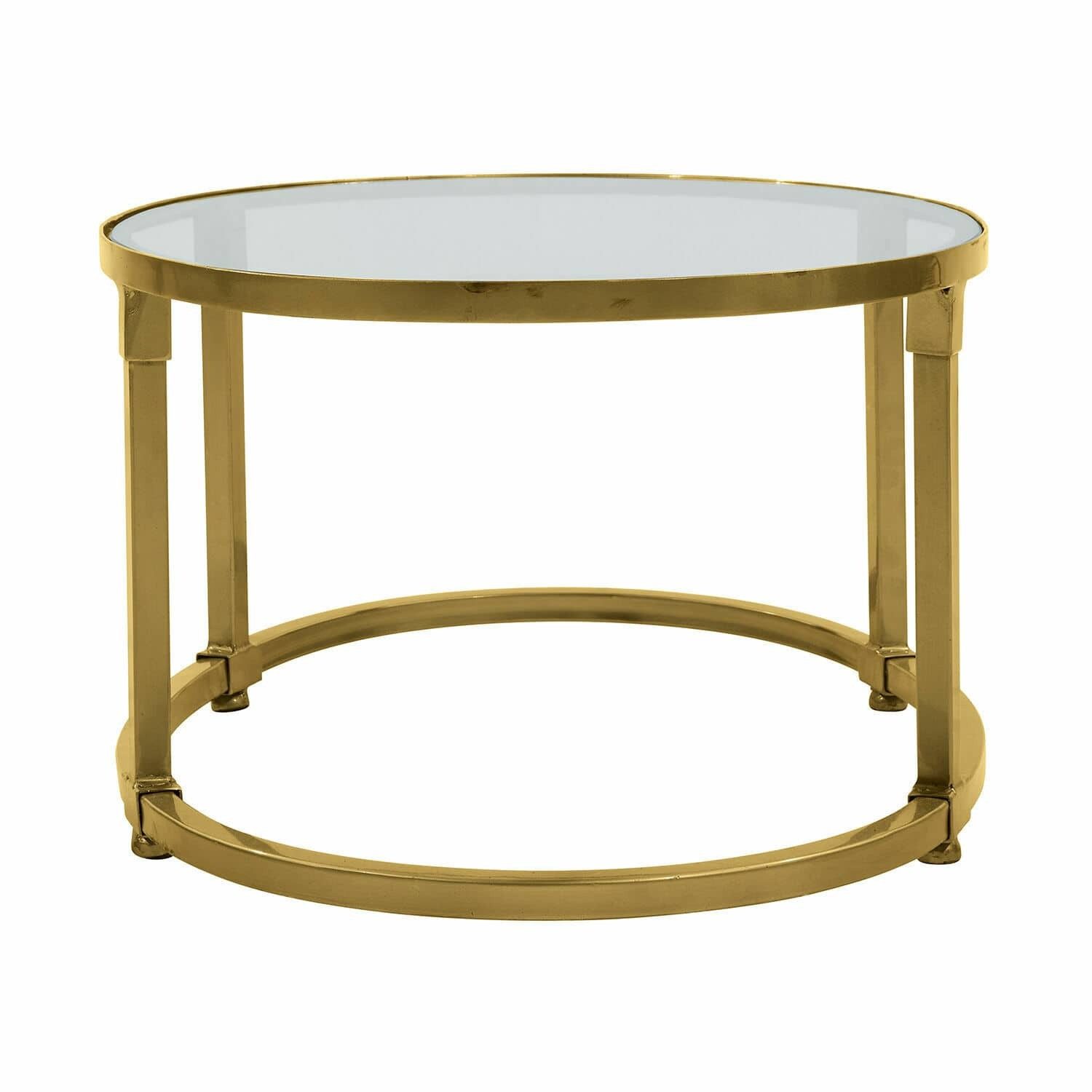 Mirabeau Couchtisch Couchtisch 2er Set Ninove antikgold