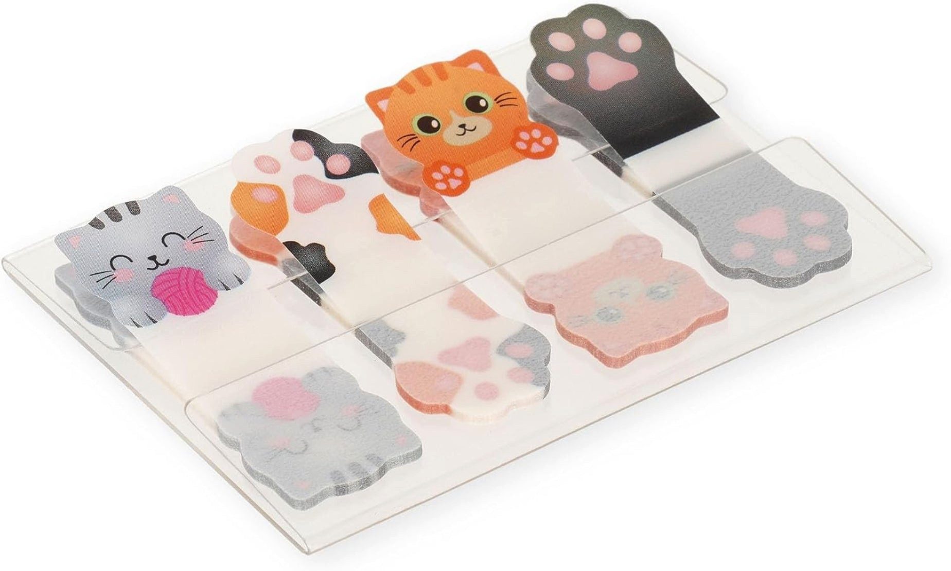 Legami Federmäppchen LEGAMI Klebeseitenmarkierer Kitty – 80 beschreibbare Haftnotiz-Tabs