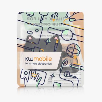 kwmobile Kopfhörer-Schutzhülle Hülle für Huawei Freebuds 4i Kopfhörer, Silikon Schutzhülle Etui Case Cover Schoner